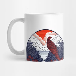 Red Hawk Mug